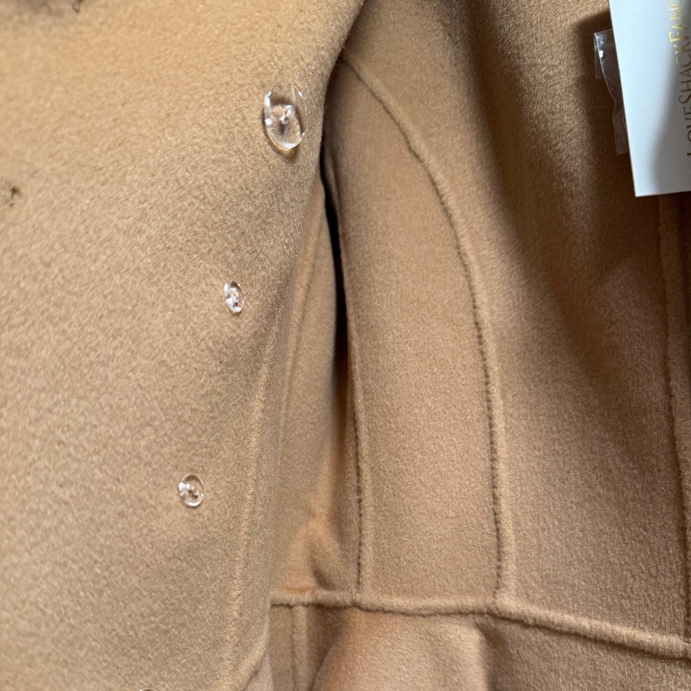 NWT Love Shack Fancy Morrow Jacket Camel 4 - Picture 8 of 14